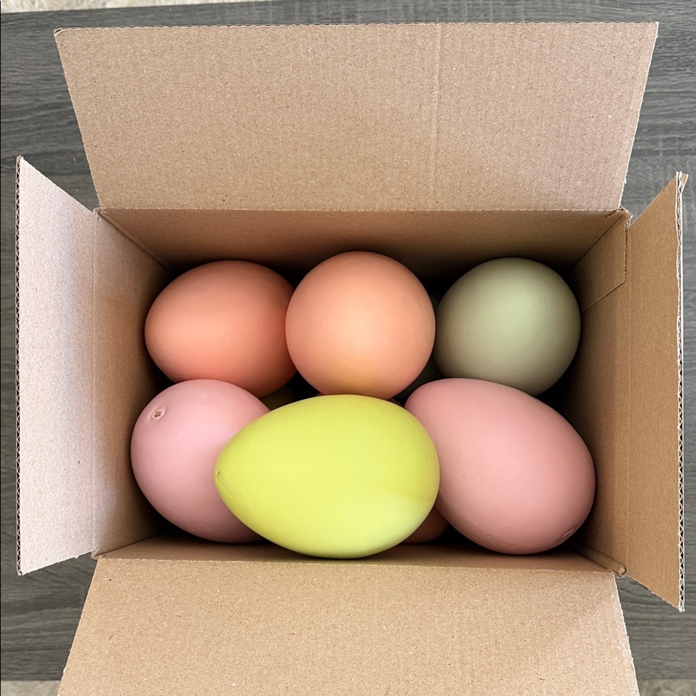 Pastel Decorative Eggs